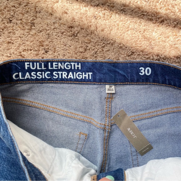 J Crew full length 90’s classic straight jeans in skater wash - Picture 4 of 4